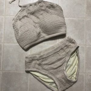 crochet swim suit